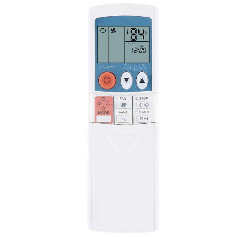 CHOUBENBEN Replacement Mitsubishi Electric Mr Slim Air Conditioner Remote Control E02268426 MS09NW MS12NN MS15NN MS17NN Display in Fahrenheit and Celsius -U - Image 5